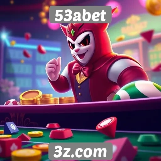53abet oferece variedade de jogos de azar online