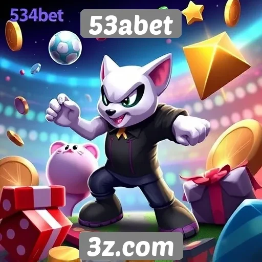 Variedade de jogos disponíveis em 53abet